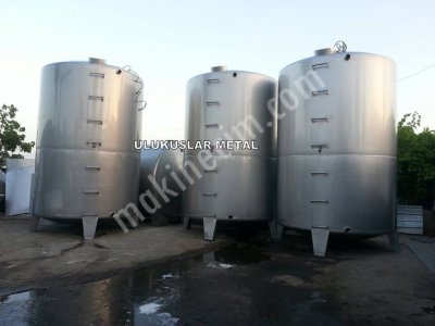 Paslanmaz Su Süt Yag Glikoz Tahin Depolama Tankı Şarap Tankları 304-316 kalite